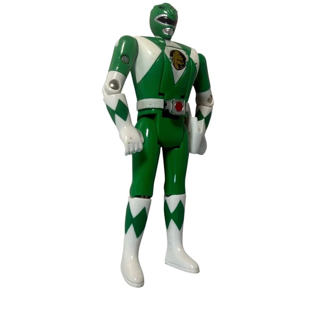 Bandai Power Rangers Green Ranger 5in Action Figure Green/White Holster